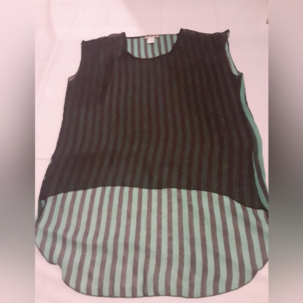Striped Sleeveless Top